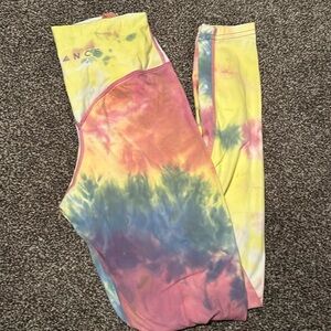 balance tie dye leggings